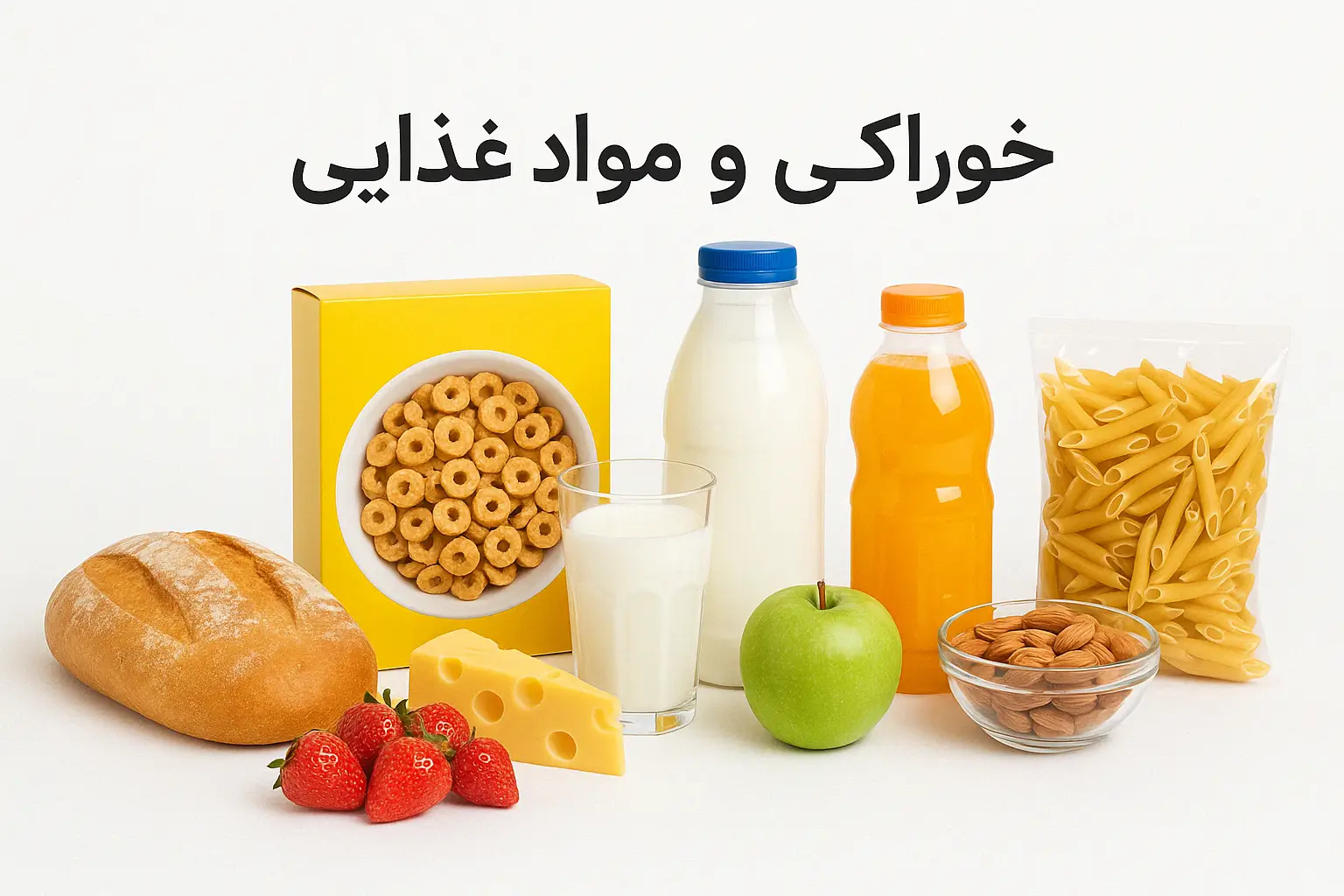 ارسال انواع خوراکی و مواد غذایی تازه و بسته بندی شده به ایران